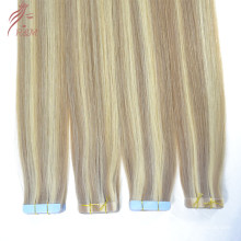 Qingdao Hair Factory 100% European Hair Remy Human Hair Tape Hair Extension